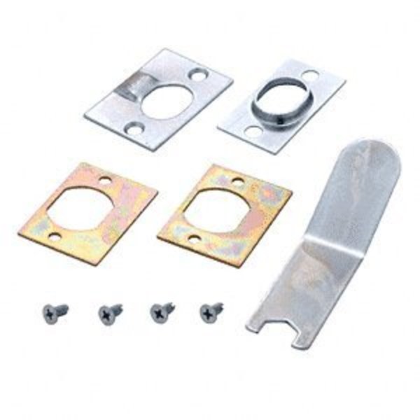 Jackson Aluminum Top and Bottom Strikes for use W/ Concealed Vertical Rod Panic Exit Devices 301084628